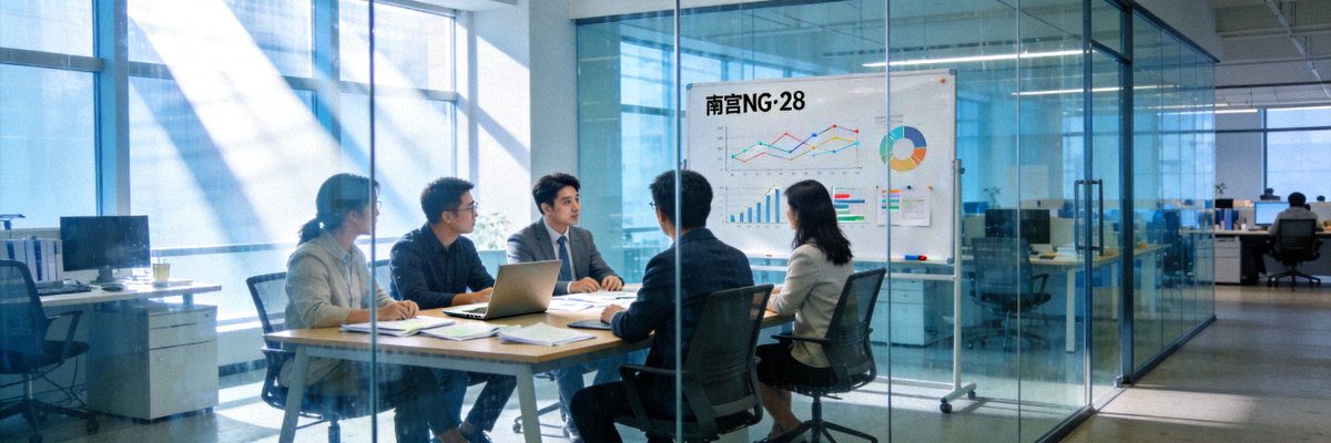 南宫NG·28公司现代化办公环境与团队协作场景